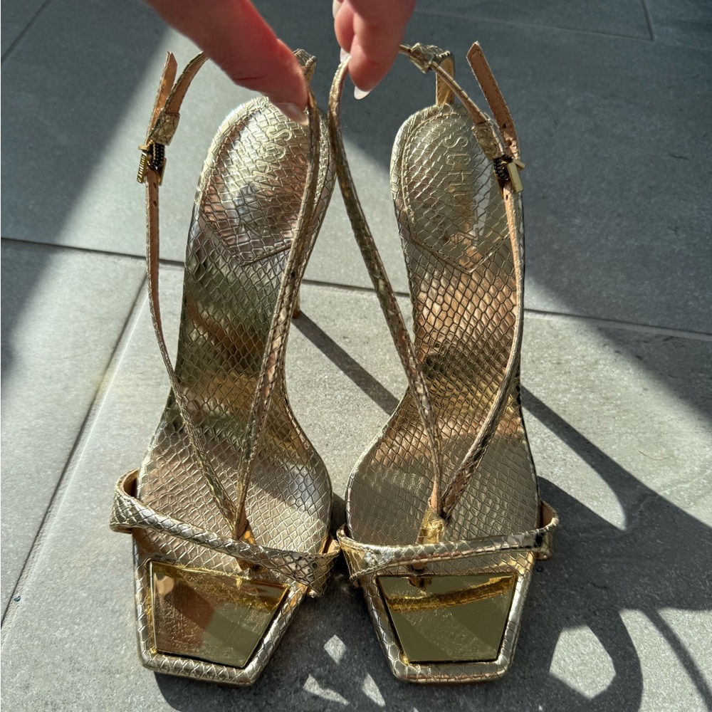 Gold Schutz Heels 💕 Size 6.5
